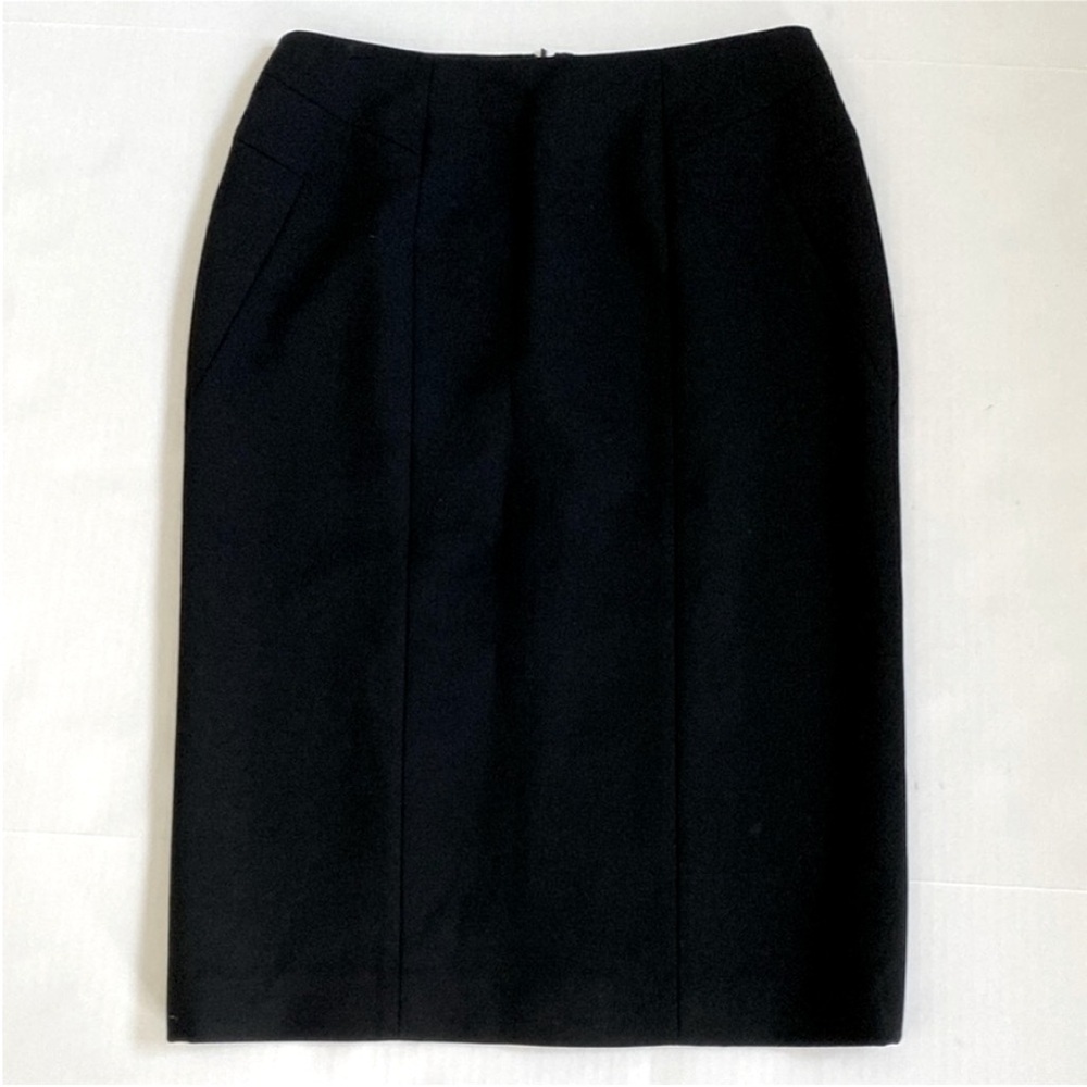 Hugo Boss Virona Pencil Skirt Black basic business office classic size 6 - Picture 2 of 15